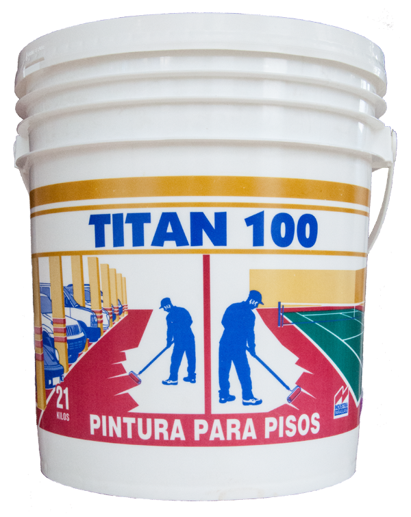 TITAN PISOS - Pintura para pisos polideportivos - Pintupar