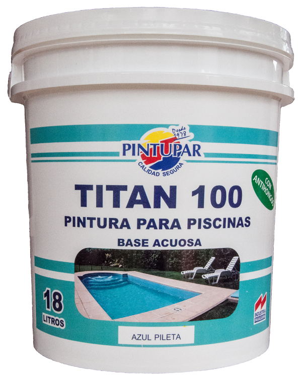 TITAN PISCINAS - Pintura para piscinas - Pintupar